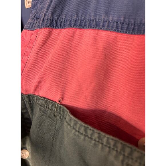 Vintage Bugle Boy Company Color Block Button-Up Shirt Men’s Retro 90s Style - Picture 2 of 7